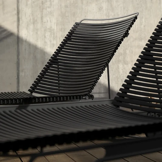 Houe Click Adjustable chaise longue Olive green. Frame: Grey Houe Click Adjustable chaise longue Olive green. Frame: Grey
