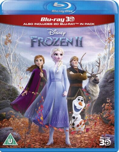 Frozen II Blu-ray 2020 Chris Buck cert U 2 discs Brand New Frozen II Blu-ray 2020 Chris Buck cert U 2 discs Brand New