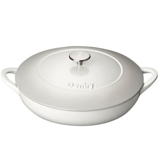 Denby Natural Canvase støpejernsgryte 30 cm krem