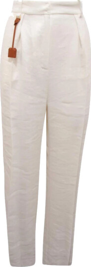 Elisabetta Franchi Dame Bukser Hvit L,