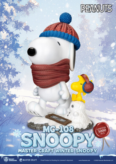 Master Craft Peanuts Winter Snoopy