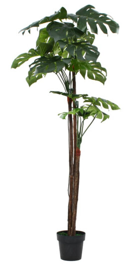 vidaXL Kunstig vindusblad med potte 170 cm grønn vidaXL Kunstig vindusblad med potte 170 cm grønn