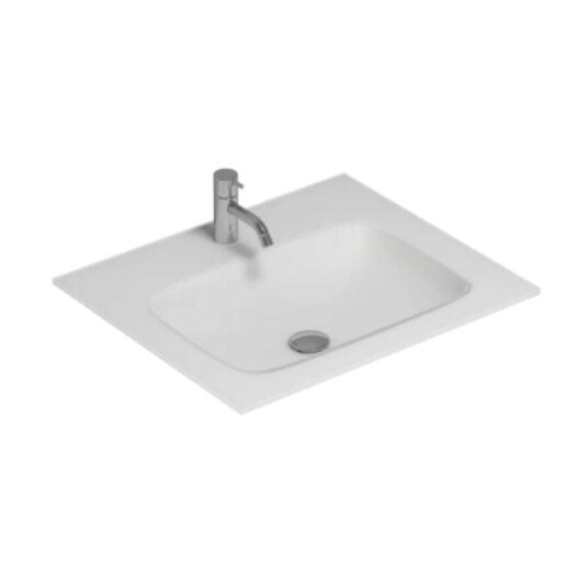 Dansani Calidris Form Servant Måltilpasset D50cm Hvit Matt / 60cm