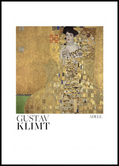 Portrait of Adele Bloch Bauer I 1907 Poster Plakat / 70x100 Portrait of Adele Bloch Bauer I 1907 Poster Plakat / 70x100