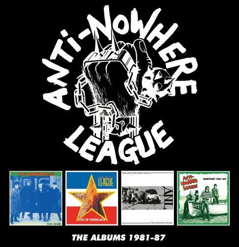 AntiNowhere League The Albums 198187 CD AntiNowhere League The Albums 198187 CD