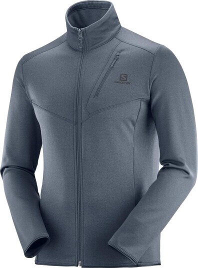 Salomon Discovery Fz Herre Stretch Fit Jakke S Salomon Discovery Fz Herre Stretch Fit Jakke S