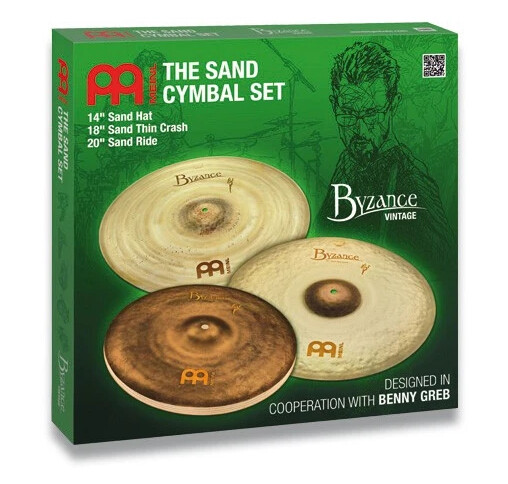 Meinl Byzance Cymbal Set Vintage Sand Benny Greb Meinl Byzance Cymbal Set Vintage Sand Benny Greb