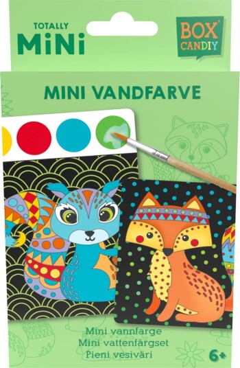 Box Candiy Vannfarger Helt Mini