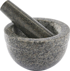 Mortel mörkgrå granit 14 cm Mortel mörkgrå granit 14 cm
