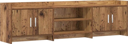 TV skap 168 x 33 x 47 cm Gammelt tre Konstruert tre TV skap 168 x 33 x 47 cm Gammelt tre Konstruert tre