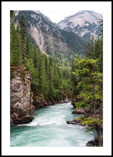 River Gorge Plakat / 40x50cm