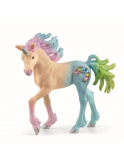 Schleich Marshmallow Enhjørning Føll Lekefigur – 8,4 cm Plast Dyr
