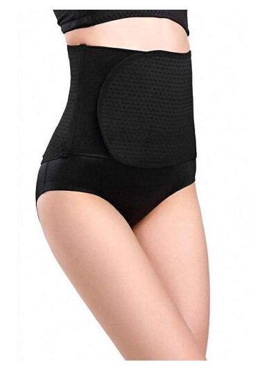 Komfortabel korsett, postpartum - svart - One Size Komfortabel korsett, postpartum - svart - One Size