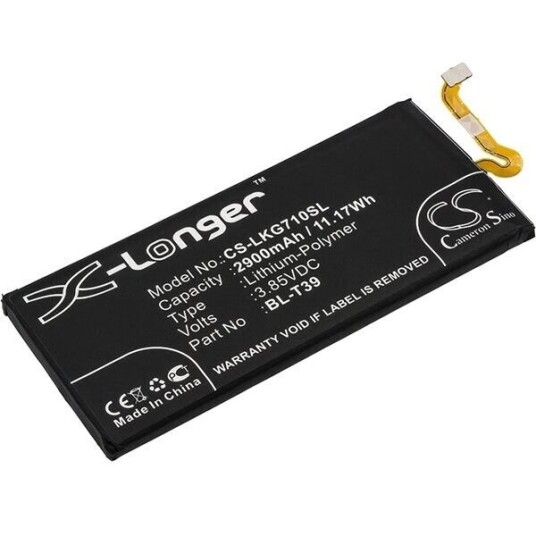 LG LMX420N batteri (2900 mAh 3.85 V, Sort)