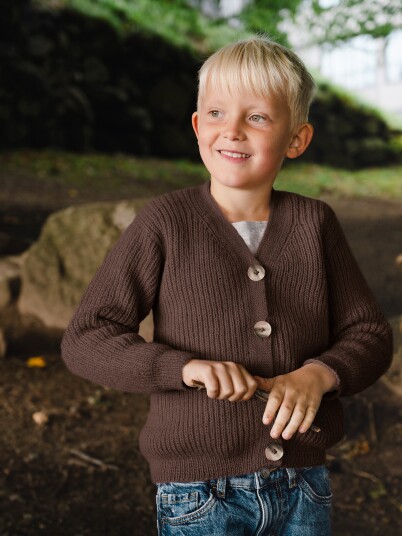 Du Store Alpakka 131 05F Lind cardigan