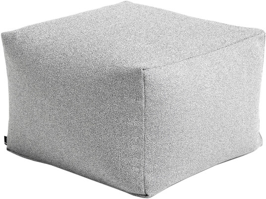 Hay Pouf Grey Sprinkle Olavi By Fabric Group 2 Puffer Grå Tekstilmateriale/plast