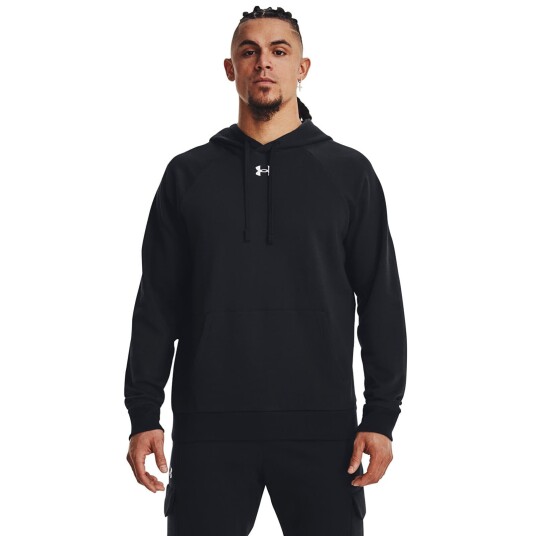 UA Rival Fleece Hoodie, Black Svart X-large UA Rival Fleece Hoodie, Black Svart X-large
