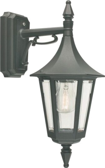 Norlys Rimini 2591 Veggarmatur E27, IP54 Svart Norlys Rimini 2591 Veggarmatur E27, IP54 Svart