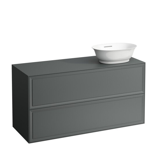 Laufen The New Classic Servantskap 1175x455 mm m/topp Trafikkgrå
