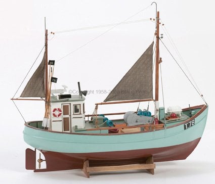 Billing Boats Norden Cutter 1:30 Modellskip i Treskrog