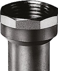 Overg.Muffe 3/4 -18 Mm Rørgevind Muffe Og Glat Ende