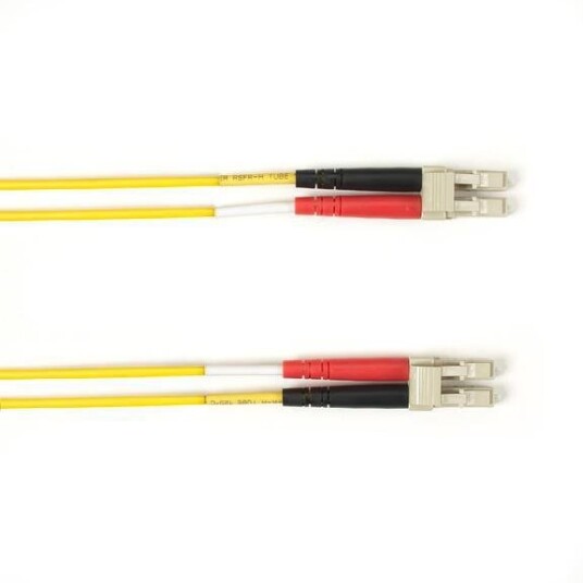 BLACK BOX 62.5 MM FO PATCH CABLE DUPLX, LSZH, YL, LCLC BLACK BOX 62.5 MM FO PATCH CABLE DUPLX, LSZH, YL, LCLC