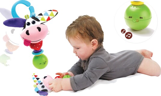 Yookidoo Shake Me Rattle Cow