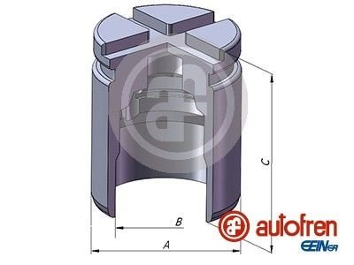 Autofren Seinsa Stempel bremsecaliper AUTOFREN SEINSA D025472