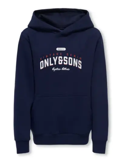 Only & Sons junior Ceres Hettegenser til junior evening blue 170/176