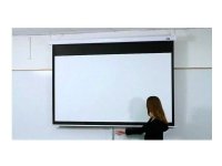 Elite Screens Manual Series M150xwv2 - Projeksjonsskjerm - Takmonterbar, Veggmonterbar - 150" (381 Cm) - 4:3 - Maxwhite - Hvit
