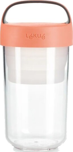 Lékué To Go beholder 0,6 L Coral Lékué To Go beholder 0,6 L Coral