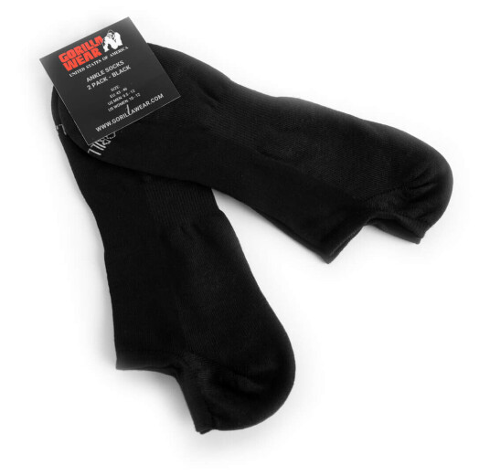 Gorilla Wear Ankle Socks 2 Pack black 35 38