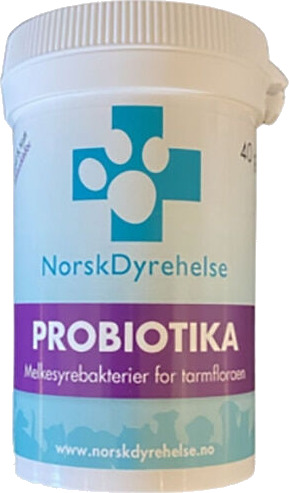 Norsk Dyrehelse Probiotika 40 G Norsk Dyrehelse Probiotika 40 G