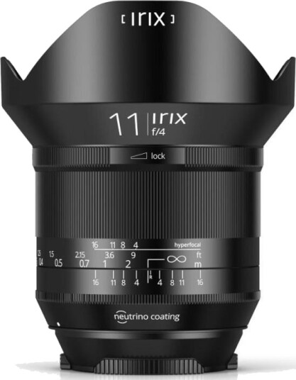 Irix 11mm f/4 Blackstone objektiv for Pentax K (ultravidvinkel) Irix 11mm f/4 Blackstone objektiv for Pentax K (ultravidvinkel)