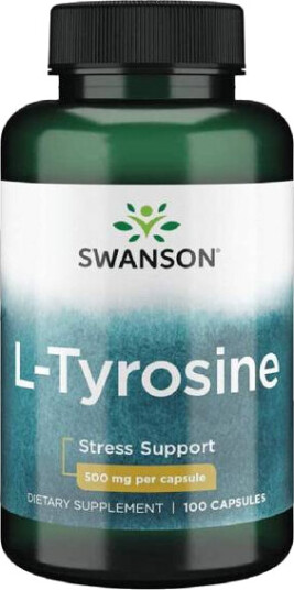 Swanson L-Tyrosine - 100 Kapsler
