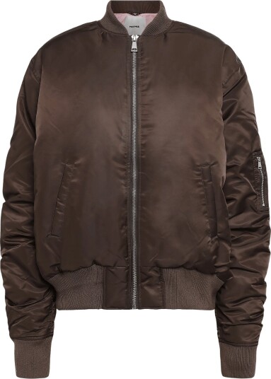 Pica Pica Pau Bomber Jacket ESPRESSO BROWN XL Pica Pica Pau Bomber Jacket ESPRESSO BROWN XL
