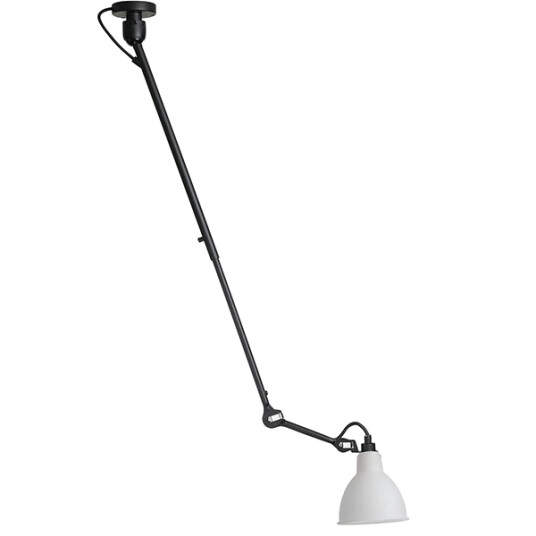 Lampe Gras N302 Taklampe Opal Glass