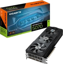 GIGABYTE GeForce RTX 5070 EAGLE OC 12GB GDDR7 Grafikkort med NVIDIA