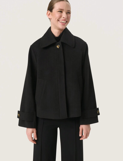 Soaked in Luxury Slrubie Akeleje Jacket Black S Soaked in Luxury Slrubie Akeleje Jacket Black S