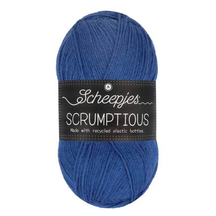 Scheepjes Scrumptious Garn 352 Blå Erteblomst Mousse Scheepjes Scrumptious Garn 352 Blå Erteblomst Mousse