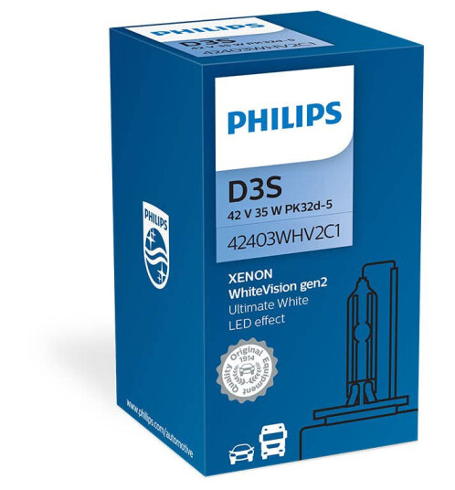 Philips D3s Whitevision Gen2 Xenonpære