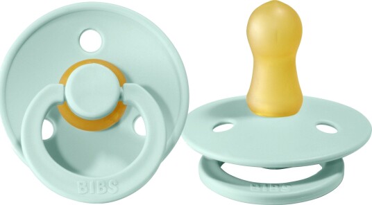 Bibs Smokk I Naturgummi 0-6 mnd Str. S Mint