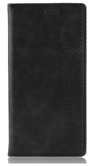 INCOVER Honor 20 Lite Vintage Style Skinndeksel med Lommebok - Svart