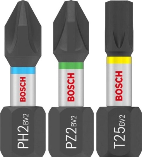 Bosch Pro Impact Bits-Set Ph2 Pz2 T20 T25 T30 X5 25 Deler (2608521U63) Bosch Pro Impact Bits-Set Ph2 Pz2 T20 T25 T30 X5 25 Deler (2608521U63)