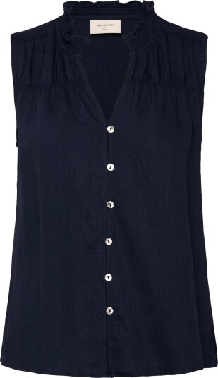 FREE/QUENT Fqesally Blouse Navy XS FREE/QUENT Fqesally Blouse Navy XS