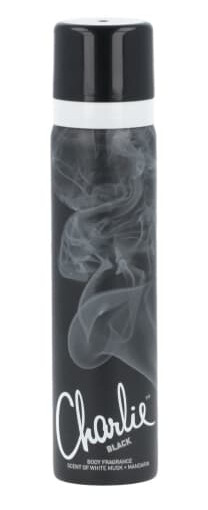 Revlon Charlie Black Bodyspray 75 ml woman