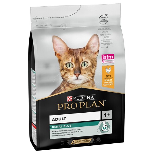Pro Plan Cat Adult Renal Plus Chicken 3 kg