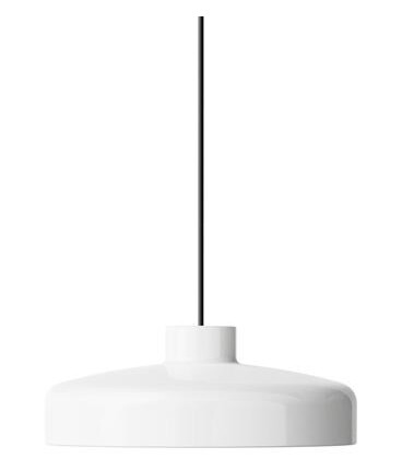 NINE Lakk Taklampe Medium Grå