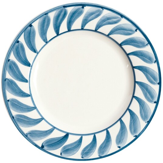 Pick A Poppy Swirl Sidetallerken 22 cm Blå