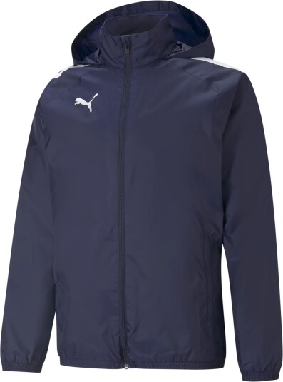 Puma Teamliga All Weather Jacket, treningsjakke herre S Peacoat-Puma Black